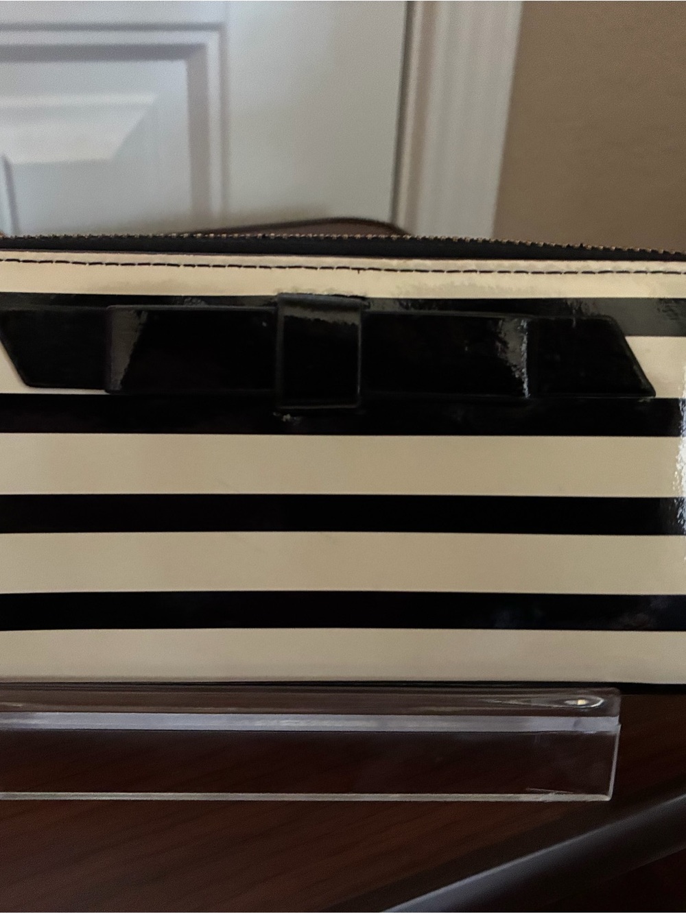 Kate Spade Hayden sailing stripe tote w COA, Wallet & Squishmallow Bundle - Picture 9 of 16